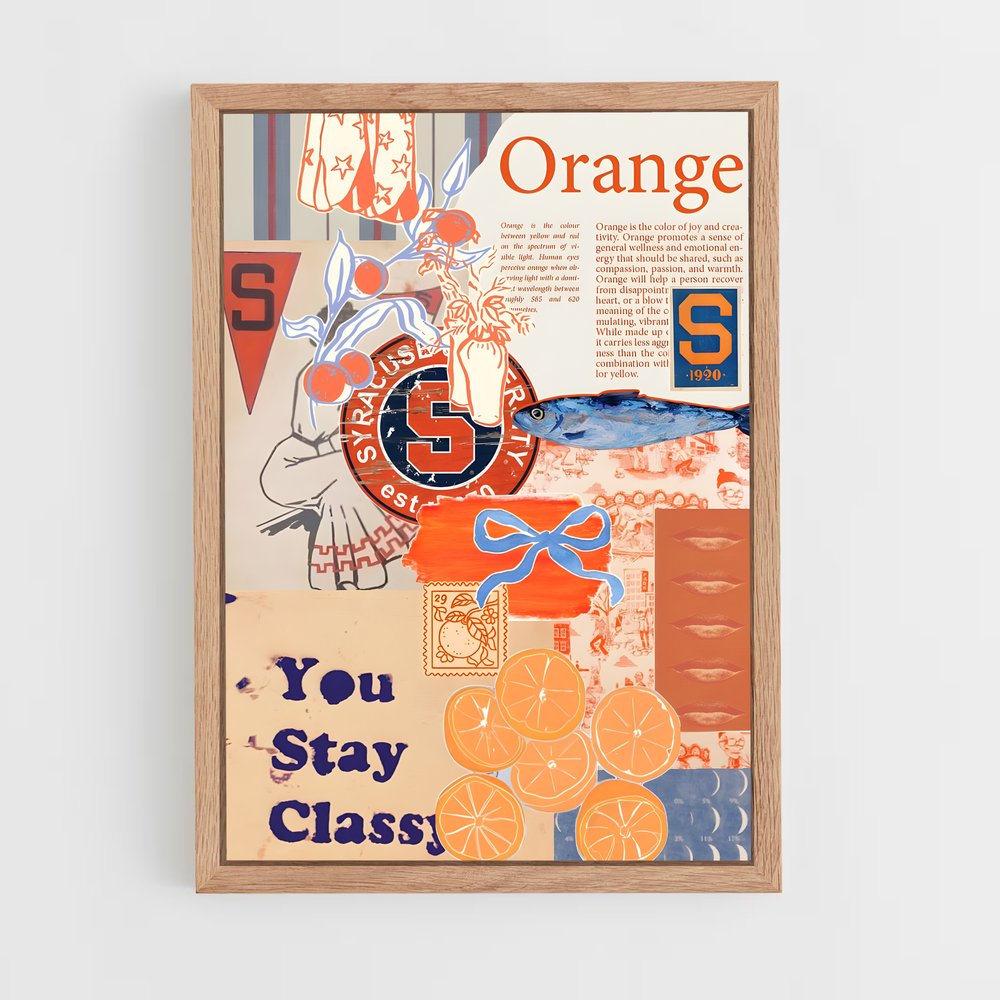 Poster Syracuse Sunset – affiche Basketball (vue 4)